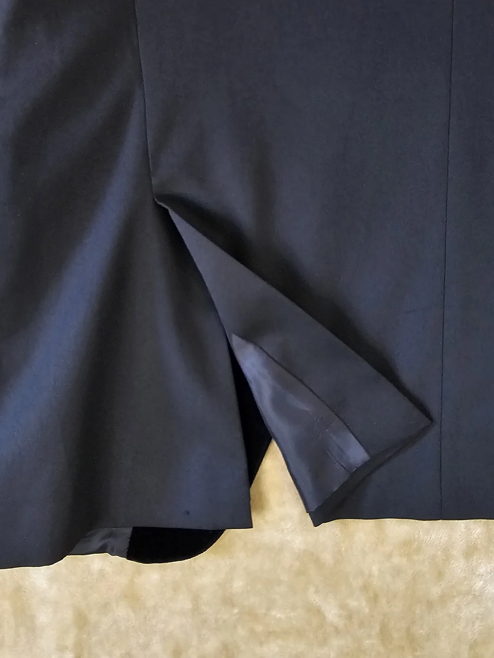 Zara Black Tuxedo Blazer with Satin Lapel